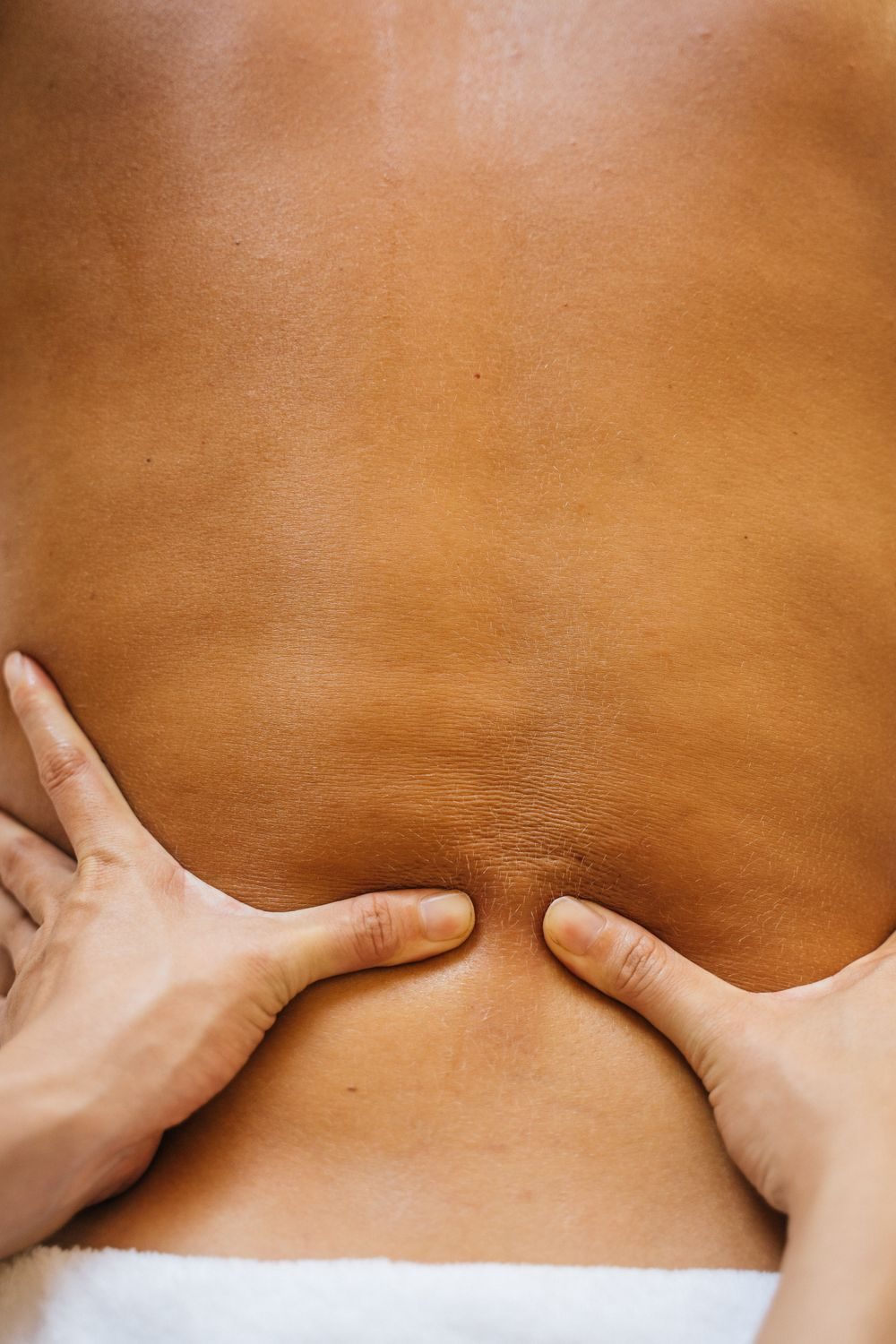 Relaxing back massage